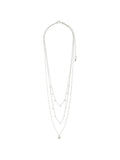 PILGRIM Chayenne Crystal Layered Necklace